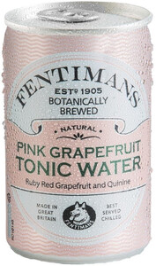 Fentimans Pink Grapefruit Tonic Water, in can, 150 мл