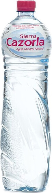 На фото изображение Sierra Cazorla Still, PET, 1.5 L (Сьерра Казорла Негазированная, в пластиковой бутылке объемом 1.5 литра)