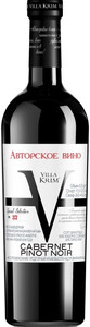 Villa Krim, Authors Collection Cabernet-Pinot Noir