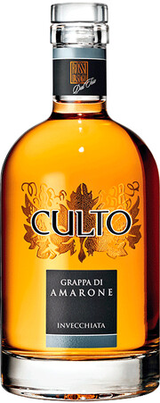 На фото изображение Culto Grappa di Amarone, 0.7 L (Культо Граппа ди Амароне объемом 0.7 литра)
