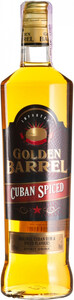 Легкий ром 35 градусов Golden Barrel Cuban Spiced, 0.7 л