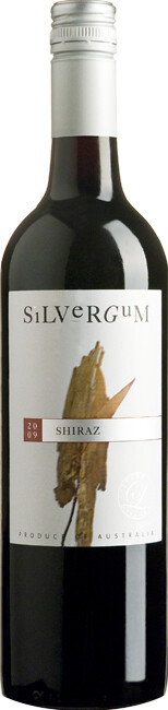 На фото изображение SilverGum Shiraz, 2009, 0.75 L (СильверГам Шираз, 2009 объемом 0.75 литра)