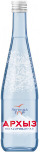 Легенда гор Архыз Негазированная, в стеклянной бутылке, 0.5 л