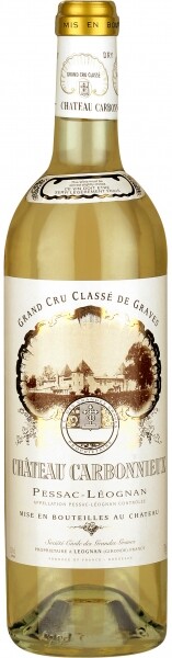 На фото изображение Chateau Carbonnieux Blanc Pessac-Leognan AOC Grand Cru Classe de Graves 2004, 0.75 L (Шато Карбонье Блан (Пессак-Леоньян) Гран Крю Классе де Грав объемом 0.75 литра)