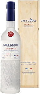 Водка Grey Goose Interpreted by Ducasse, wooden box, 0.75 л