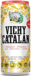 Минеральная вода Vichy Catalan Genuina, in can, 0.33 л