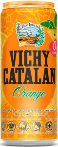 Vichy Catalan Orange, in can, 0.33 L