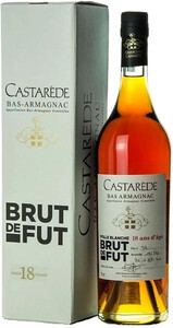 Castarede, Brut de Fut 18 Ans, Bas Armagnac AOC, gift box, 0.7 л