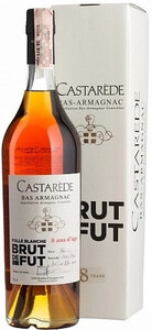 Castarede, Brut de Fut 8 Ans, Bas Armagnac AOC, gift box, 0.7 л