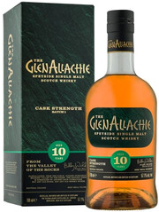 GlenAllachie 10 Years Old Cask Strength (57,1%), gift box, 0.7 L