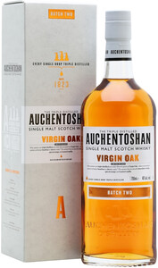 Виски Auchentoshan Virgin Oak Batch 2, gift box, 0.7 л