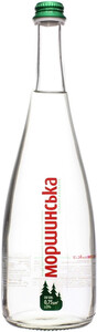 Минеральная вода Моршинська Премиум газированная, в стеклянной бутылке, 0.75 л