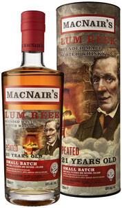 Виски MacNairs 21 Years Old Lum Reek, in tube, 0.7 л