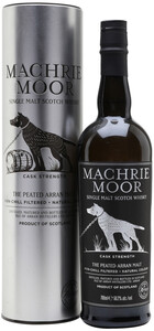 Виски Machrie Moor Cask Strength (56,2%), in tube, 0.7 л