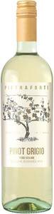 Сицилийское вино Pietraforte Pinot Grigio, Terre Siciliane IGT