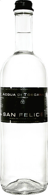 На фото изображение Aсqua di Toscana San Felice Still, glass, 0.75 L (Аква ди Тоскана Сан Феличе негазированная, в стеклянной бутылке объемом 0.75 литра)