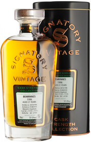 Signatory Vintage, Cask Strength Collection Benrinnes 21 Years, 1996, metal tube, 0.7 л