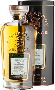 Signatory Vintage, Cask Strength Collection Glenburgie 23 Years, 1995, metal tube, 0.7 л