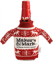 Американский виски Makers Mark with knitted sleeve, 0.7 л