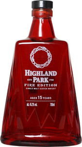 Highland Park, Fire Edition 15 Years Old, 0.7 л