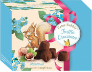 In the photo image Mathez, Peter Rabbit Truffle Chocolates Hazelnut, 100 g