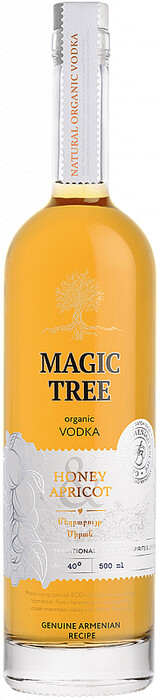На фото изображение Magic Tree Honey Apricot, 0.5 L (Мэджик Три Медовый Абрикос объемом 0.5 литра)