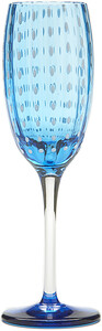 Zafferano Sparking wine glass “Perle” Acqua Marina, 220 мл