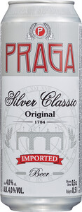 Praga Silver, in can, 0.5 л