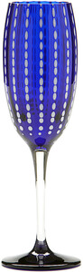 Zafferano Sparking wine glass “Perle” Blu, 220 мл