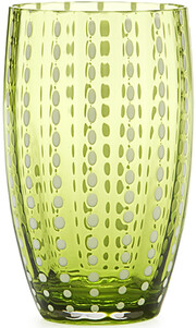 На фото изображение Zafferano Longdrink “Perle” Verde Mela, 0.47 L (Дзафферано Лонгдринк «Перле» Светло-зеленый объемом 0.47 литра)