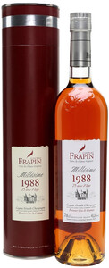 Frapin Millesime, Cognac Grand Champagne AOC, 1988, gift tube, 0.7 L