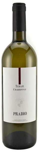 На фото изображение Pradio, Teraje Chardonnay Friuli Grave DOC 2007, 0.75 L (Прадио, Терайе Шардоне объемом 0.75 литра)