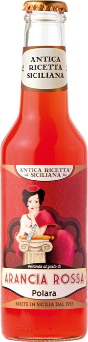 На фото изображение Antica Ricetta Siciliana Arancia Rossa, 0.275 L (Антика Ричетта Сицилиана Красный Апельсин объемом 0.275 литра)