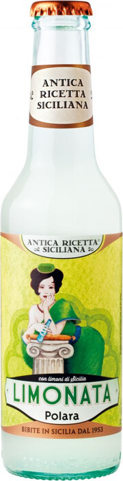 На фото изображение Antica Ricetta Siciliana Limonata, 0.275 L (Антика Ричетта Сицилиана Лимоната объемом 0.275 литра)