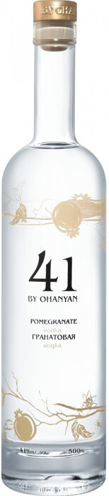 На фото изображение 41 бай Оганян Гранатовая, объемом 0.5 литра (41 by Ohanyan Pomegranate 0.5 L)