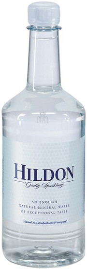На фото изображение Hildon Gently Sparkling Mineral Water PET, 0.33 L (Хилдон газированная, в пластиковой бутылке объемом 0.33 литра)