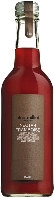 На фото изображение Alain Milliat Nectar de Framboise, 0.33 L (Ален Мия Нектар из малины объемом 0.33 литра)