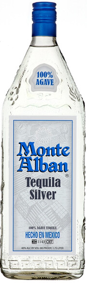 На фото изображение Monte Alban Silver, 0.75 L (Монте Альбан Сильвер объемом 0.75 литра)