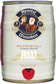 Apostel Premium Weissbier, mini keg, 5 л