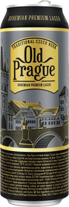 Пиво Old Prague Bohemian Premium Lager, in can, 0.5 л