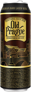 Old Prague Bohemian Premium Dark Lager, in can, 0.5 л