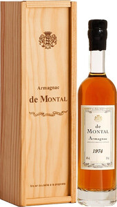 Armagnac de Montal, 1974, gift box, 200 мл