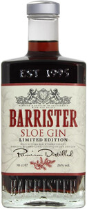 Barrister Sloe Gin, 0.7 L