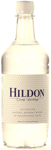 На фото изображение Hildon Gently Sparkling Mineral Water PET, 0.75 L (Хилдон газированная, в пластиковой бутылке объемом 0.75 литра)
