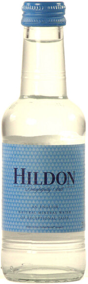 На фото изображение Hildon Delightfully Still Natural Mineral Water, Glass bottle, 0.2 L (Хилдон негазированная, в стеклянной бутылке объемом 0.2 литра)