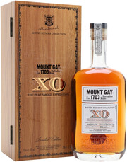 Mount Gay, XO The Peat Smoke Expressions, wooden box, 0.7 L