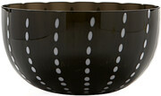 In the photo image Zafferano Big Bowl “Perle” Nero, 1.1 L