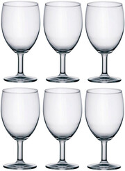 Bormioli Rocco, Eco Goblet Glass, set of 6 pcs, 0.33 л