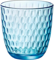 Bormioli Rocco, Slot Water Glass, Blue, 290 ml