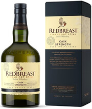 Виски Redbreast Cask Strength Edition, 12 Years Old (55,8%), gift box, 0.7 л